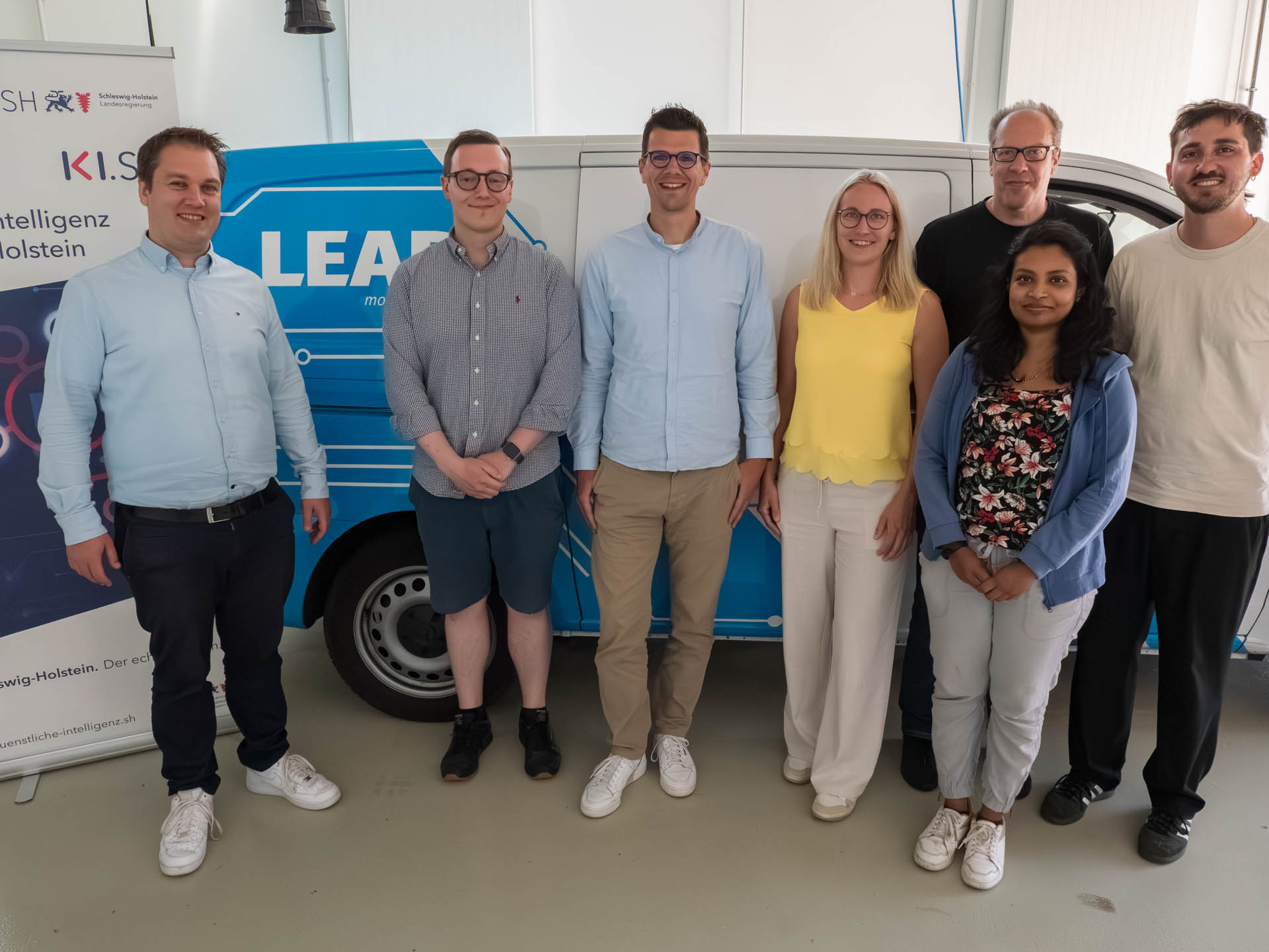 Die beteiligten Teams der LEAB Automotive GmbH und KI.SH.